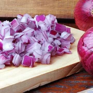 Oignons rouges