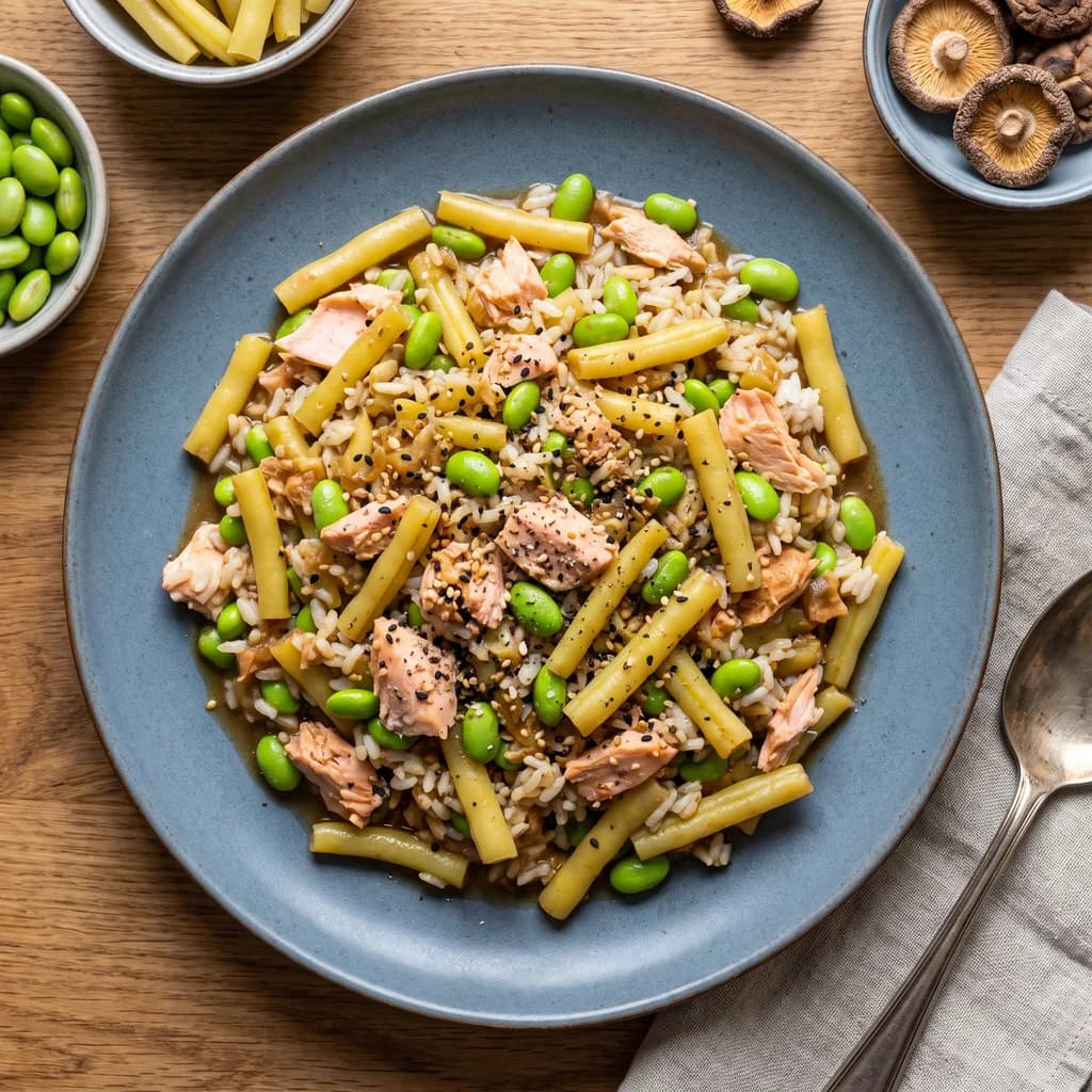 Un saumon teriyaki, composé pour un profil