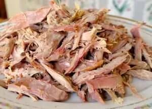 Canard effiloché
